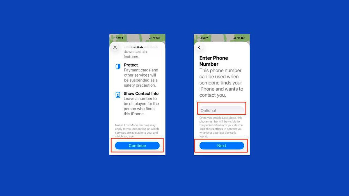 Steps to enable Find my on iPhone