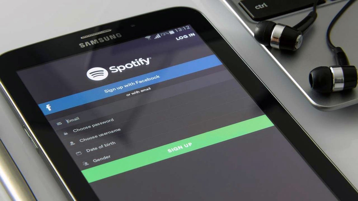 Spotify login on an Android