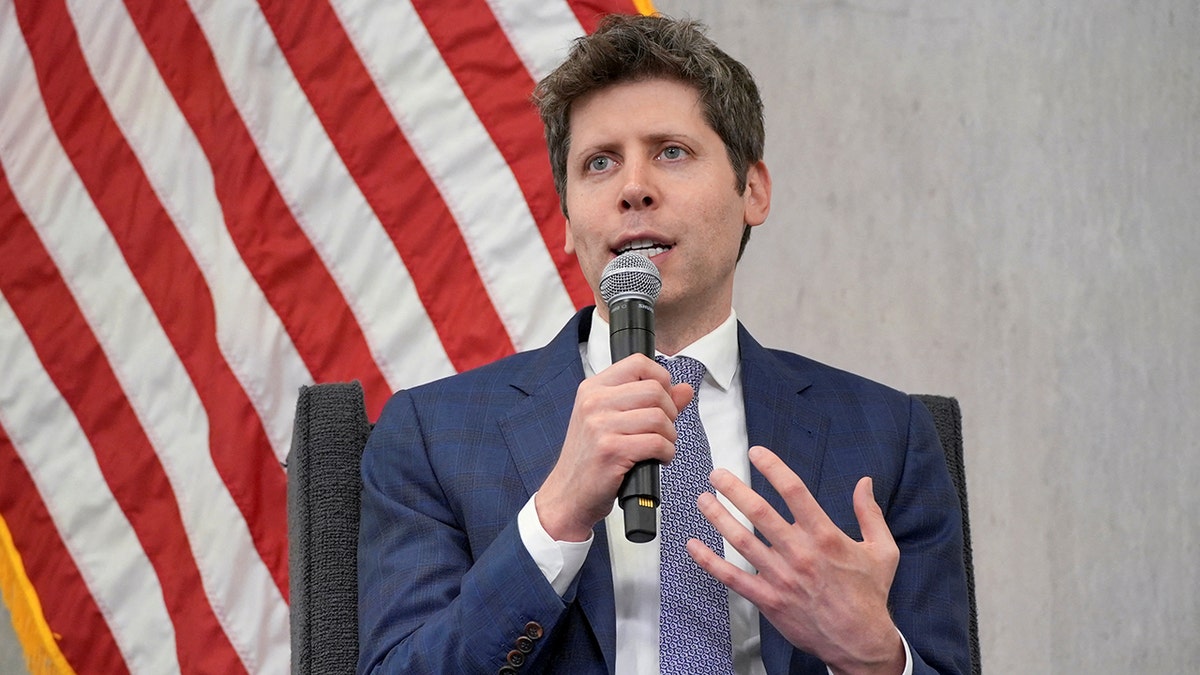 OpenAI CEO Sam Altman speaks in July