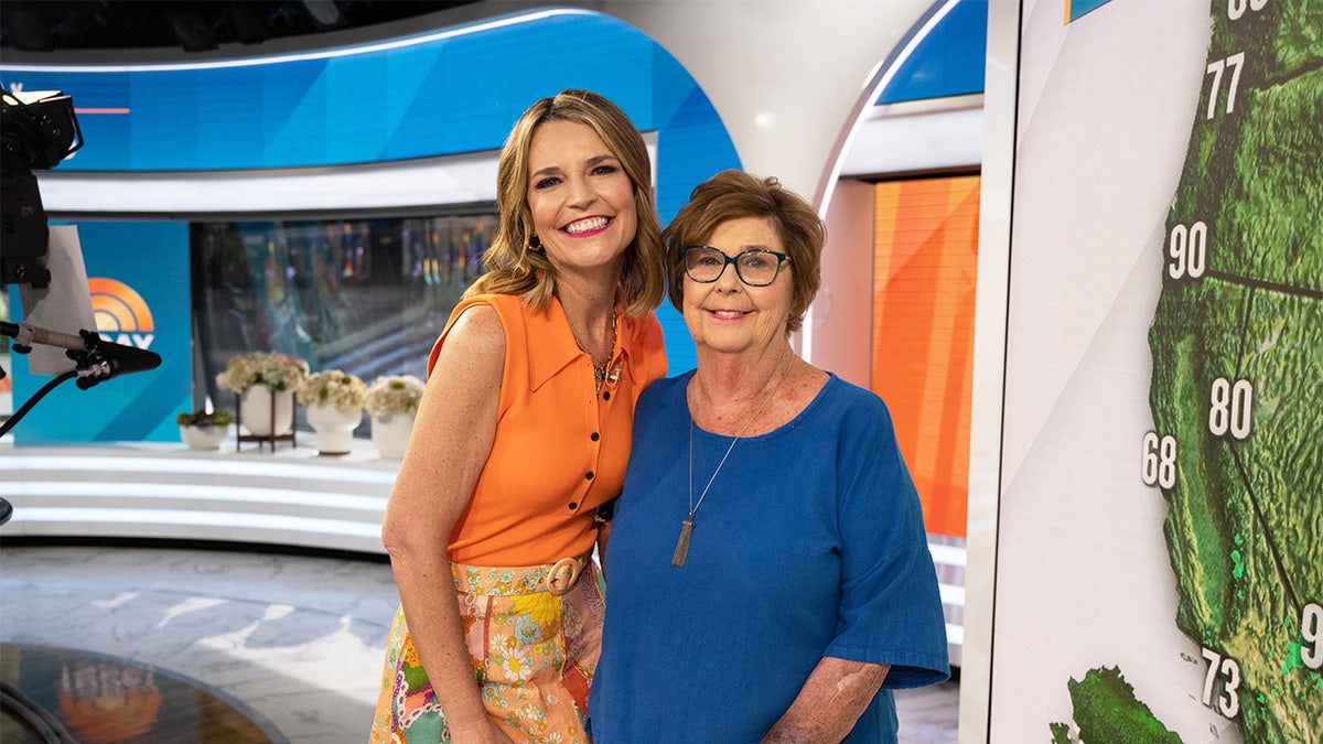 Savannah Guthrie and mother Nancy Guthrie