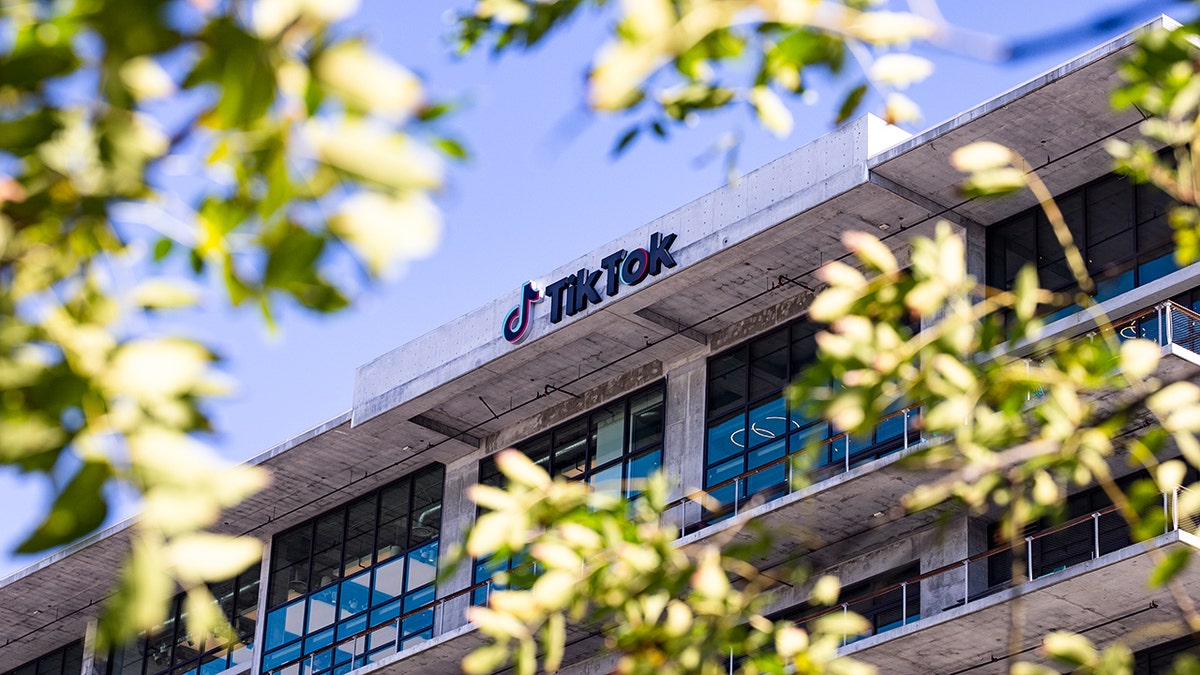 Street view of the TikTok building.